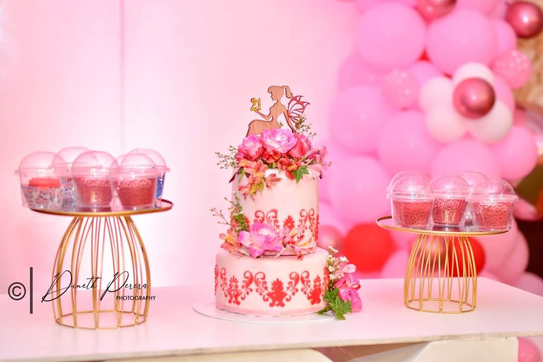 Celebration birthday cake by Rovin's Cake