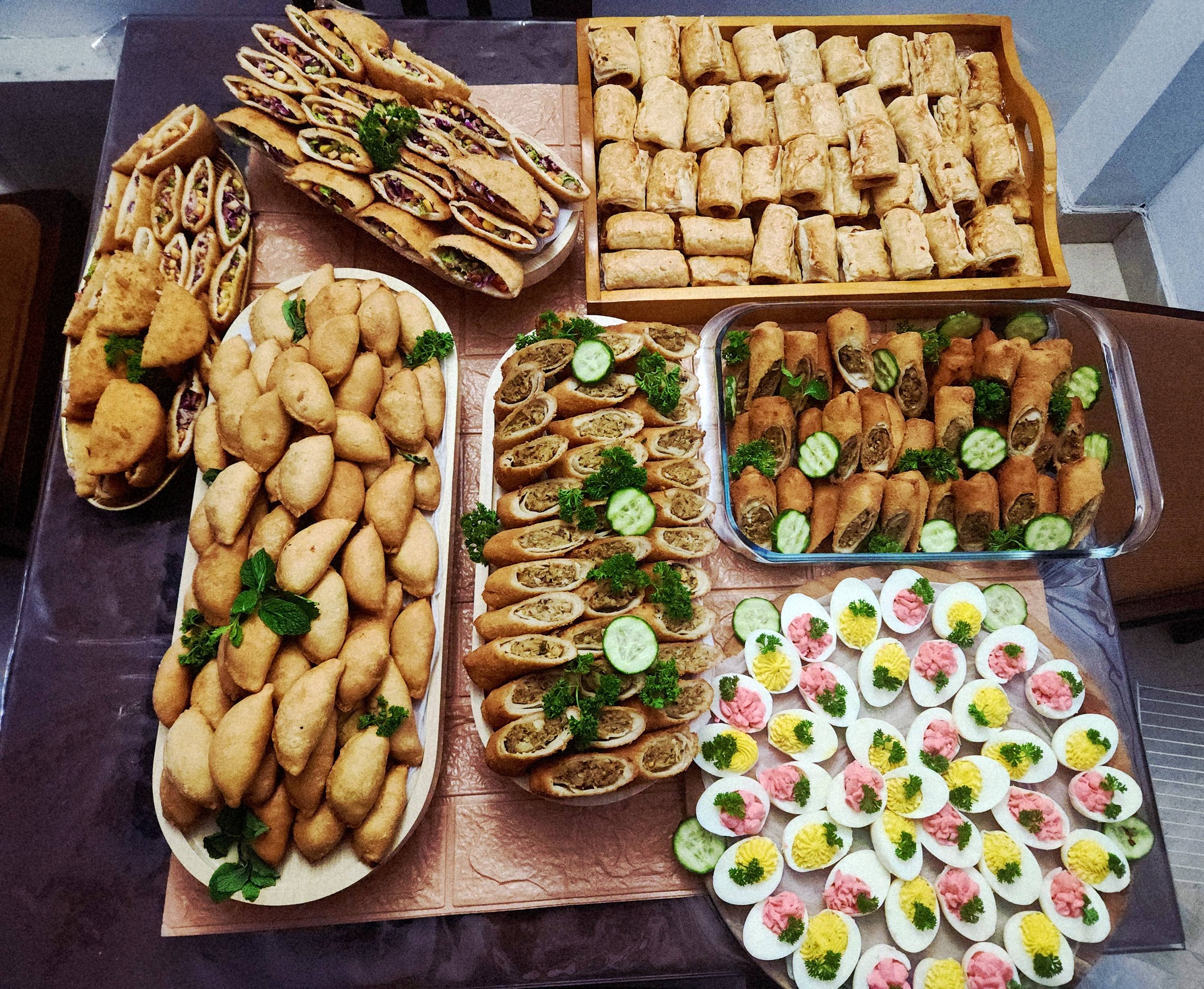 Fresh homemade short eats and savouries for party catering